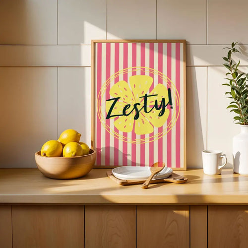 Art Print – Zesty Lemon – view 2
