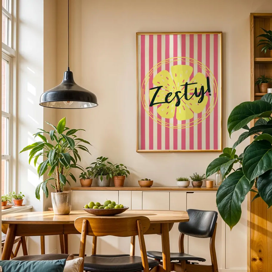Art Print – Zesty Lemon – view 4
