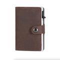 Leather EaziCard Wallet| BROWN