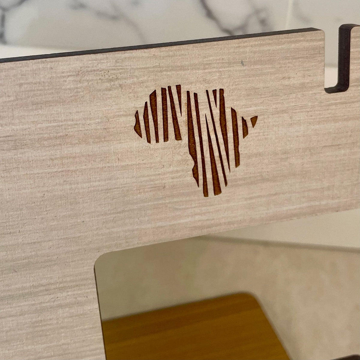 2-Tone Wooden Docking Station – view 5