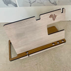 2-Tone Wooden Docking Station – view 6