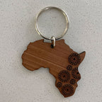 Keyring – Wooden Africa – Shwe Shwe – view 3