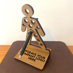 Branded Shot Man Pen Stand – view 4
