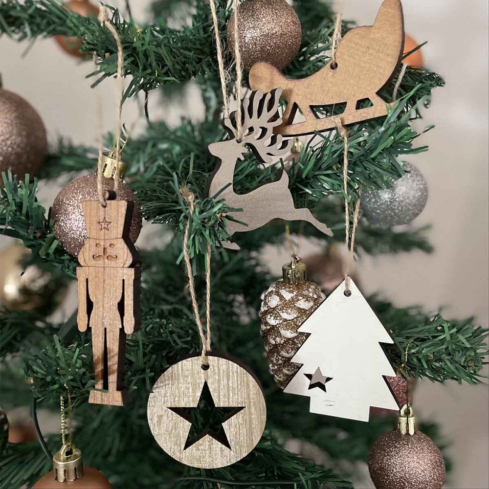 Christmas Decorations – Assorted Wooden
