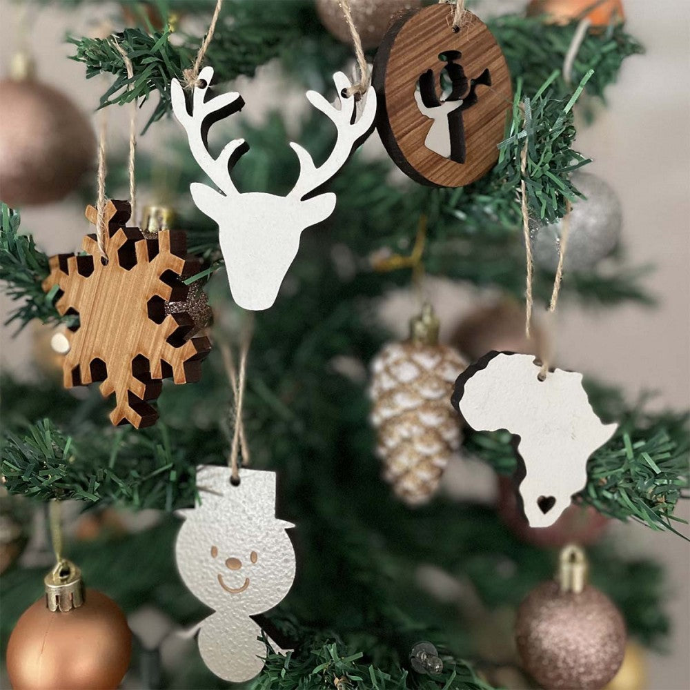 Christmas Decorations – Assorted Wooden – view 3
