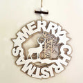Merry Christmas Wreath Sign