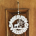 Merry Christmas Wreath Sign – view 3