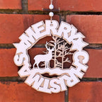 Merry Christmas Wreath Sign – view 4