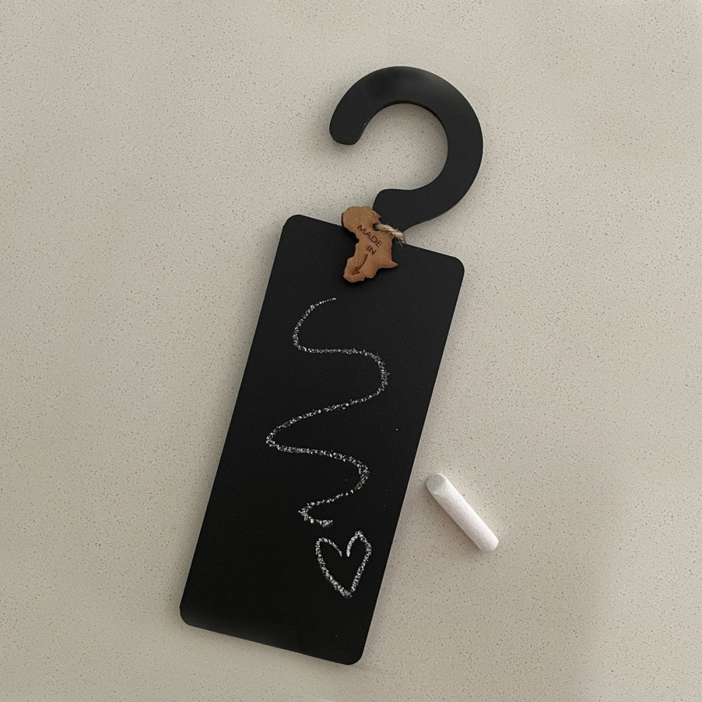 Blackboard – Door Hanger
