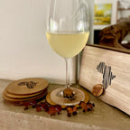 Africa Coasters & Wine Glass Charms – Big 5 – view 3