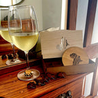 Africa Coasters & Wine Glass Charms – Big 5 – view 4