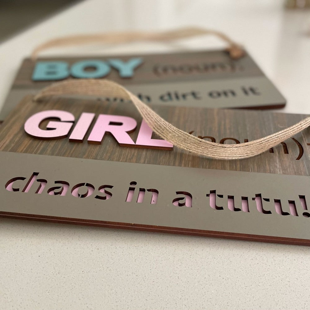GIRLS Bedroom Sign – view 2