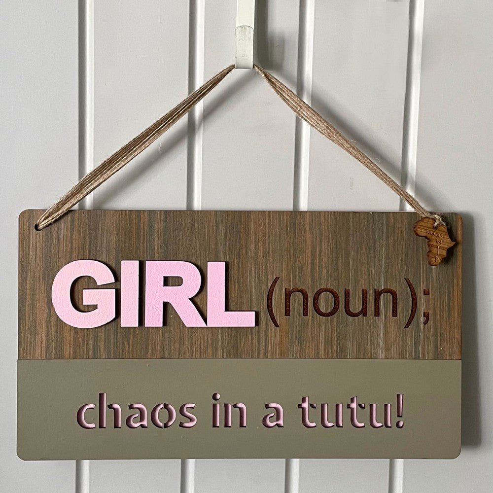 GIRLS Bedroom Sign – view 3
