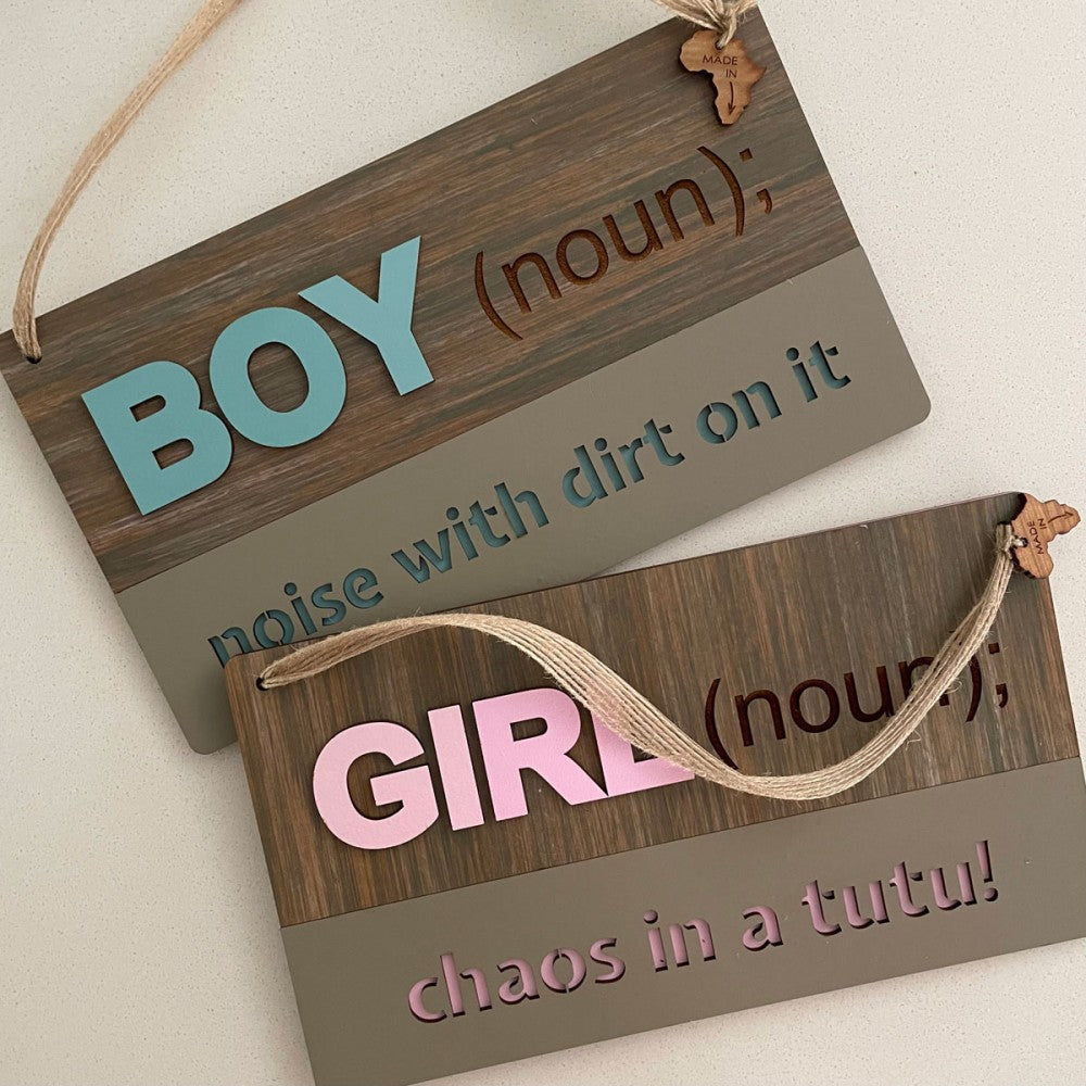 GIRLS Bedroom Sign – view 4