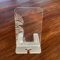 Phone Stand – Perspex – view 2