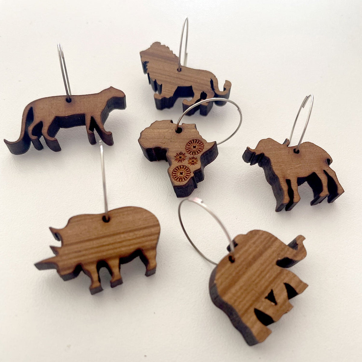 Wine Glass Charms – Big 5 – view 8