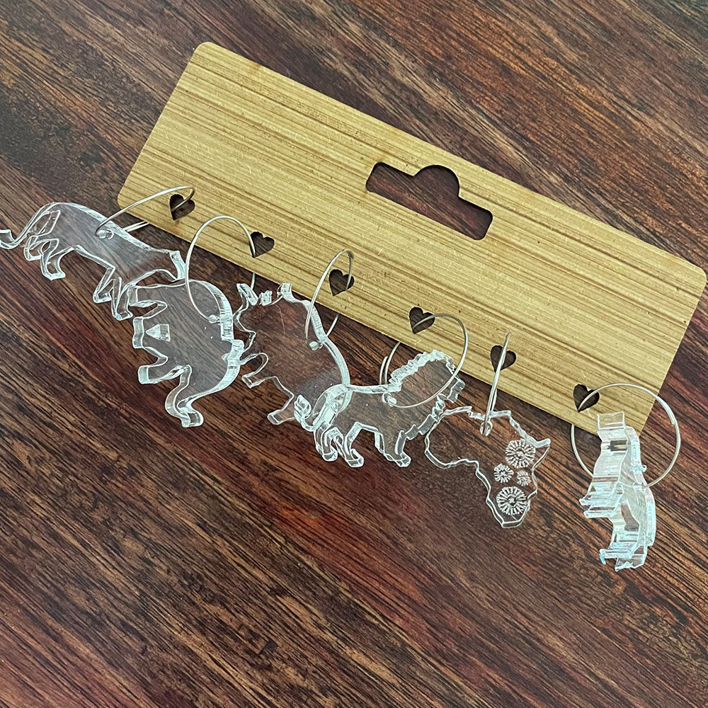 Wine Glass Charms – Big 5 – view 7