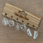 Wine Glass Charms – Botanical – view 2
