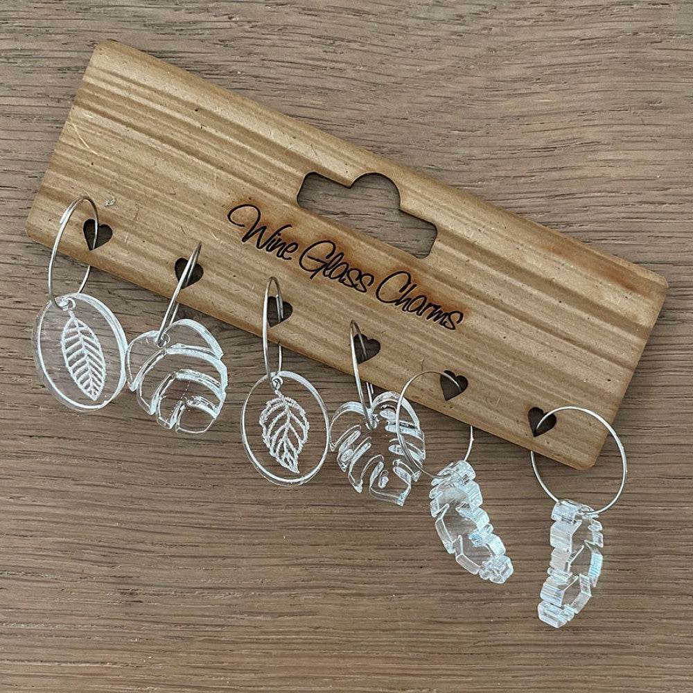 Wine Glass Charms – Botanical – view 2