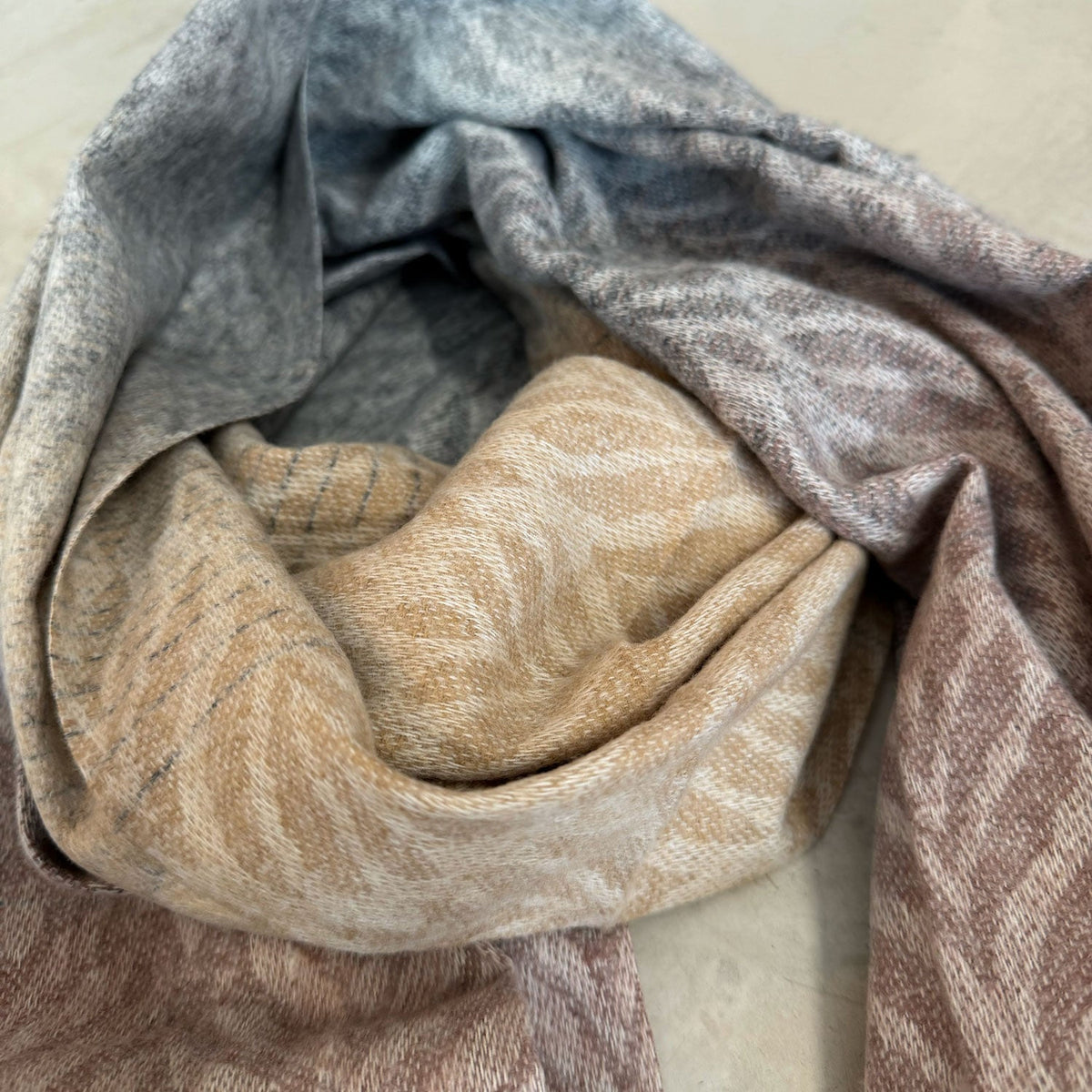 Winter Scarf – Willow Weave – view 8