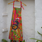 Apron – Cheetah Chariot Pink – view 2