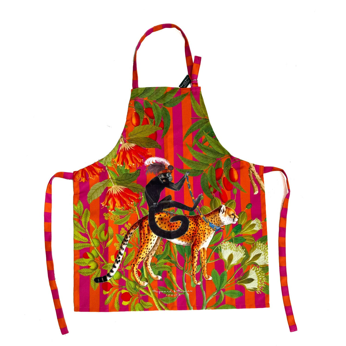 Apron – Cheetah Chariot Pink – view 3