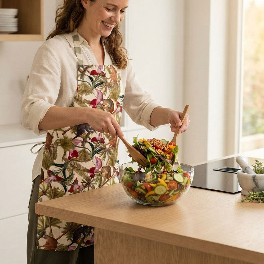 Apron – Monkey Business – Natural – view 2