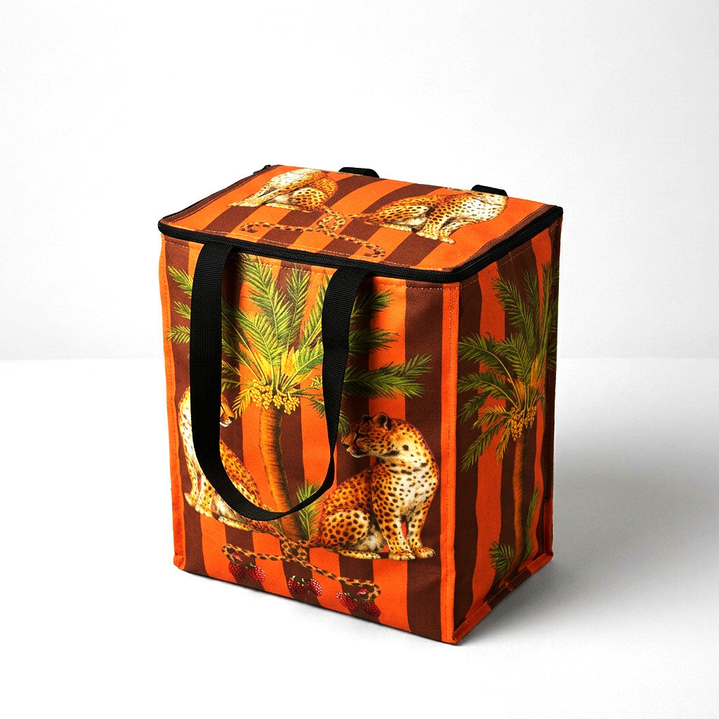Cooler – Leopard Orange