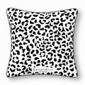 Cushion Cover – Black Leopard Print