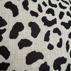 Cushion Cover – Black Leopard Print – view 3