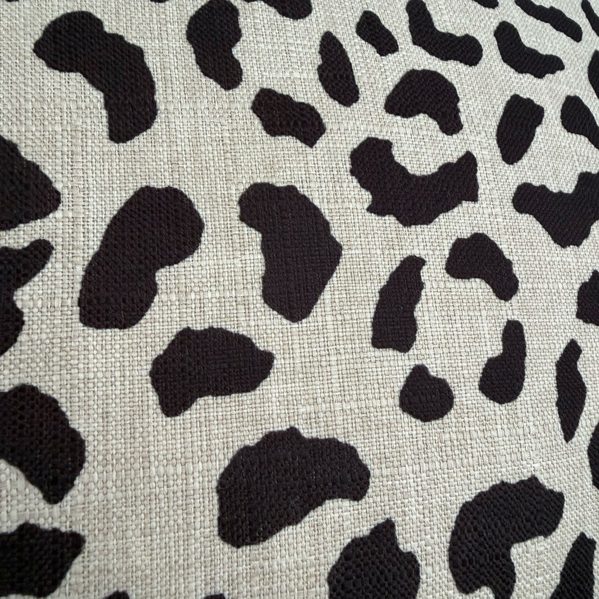 Cushion Cover – Black Leopard Print – view 3