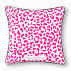 Cushion Cover – Fuschia Leopard Print