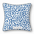 Cushion Cover – Indigo Leopard Print