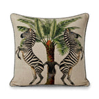 Cushion Cover – Zebra Palm – Natural