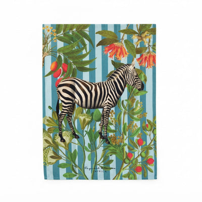 Teatowel | Zebra Blue
