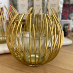 Golden Pincushion Candle Votive – view 2