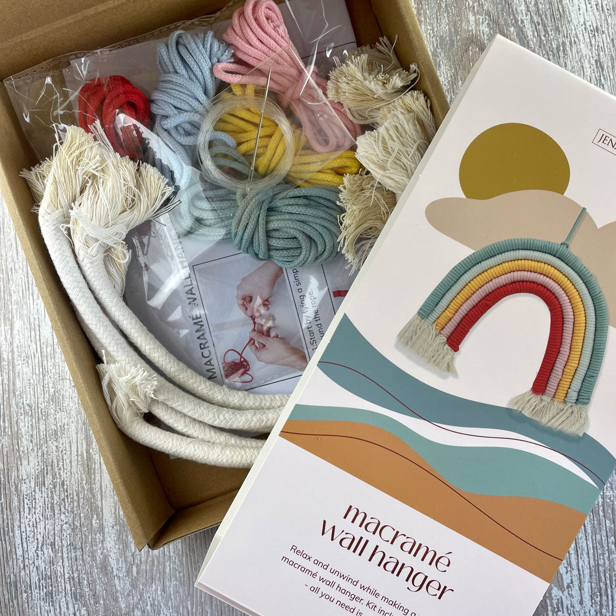RITUALS – DIY Macrame Rainbow Craft Kit