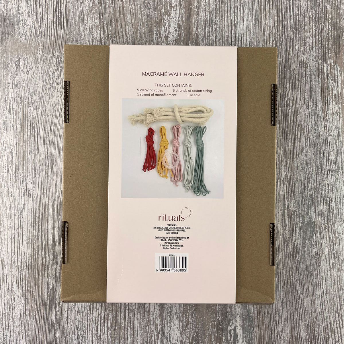 RITUALS – DIY Macrame Rainbow Craft Kit – view 5