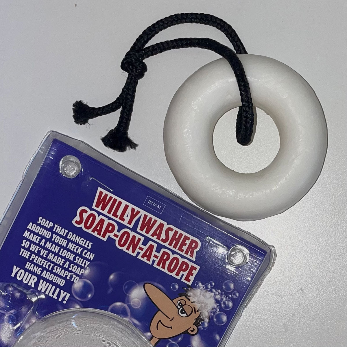 Willie Washer Soap on a Rope ... Really! – view 2