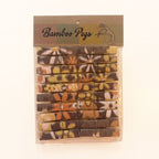 Bamboo Pegs – 70's Retro Floral