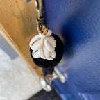 Cowrie Shell Bag Charm – Keyring – view 4
