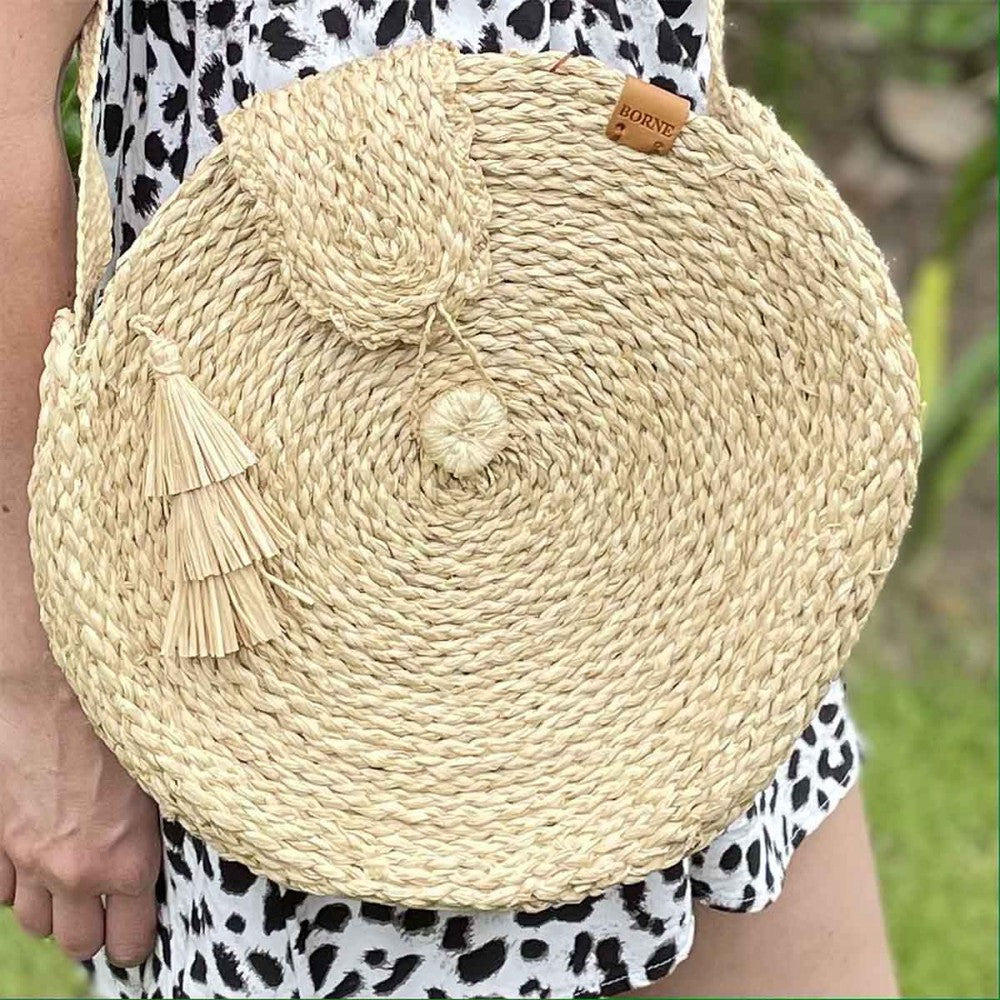 Boho Beach Bag with Charm – view 2
