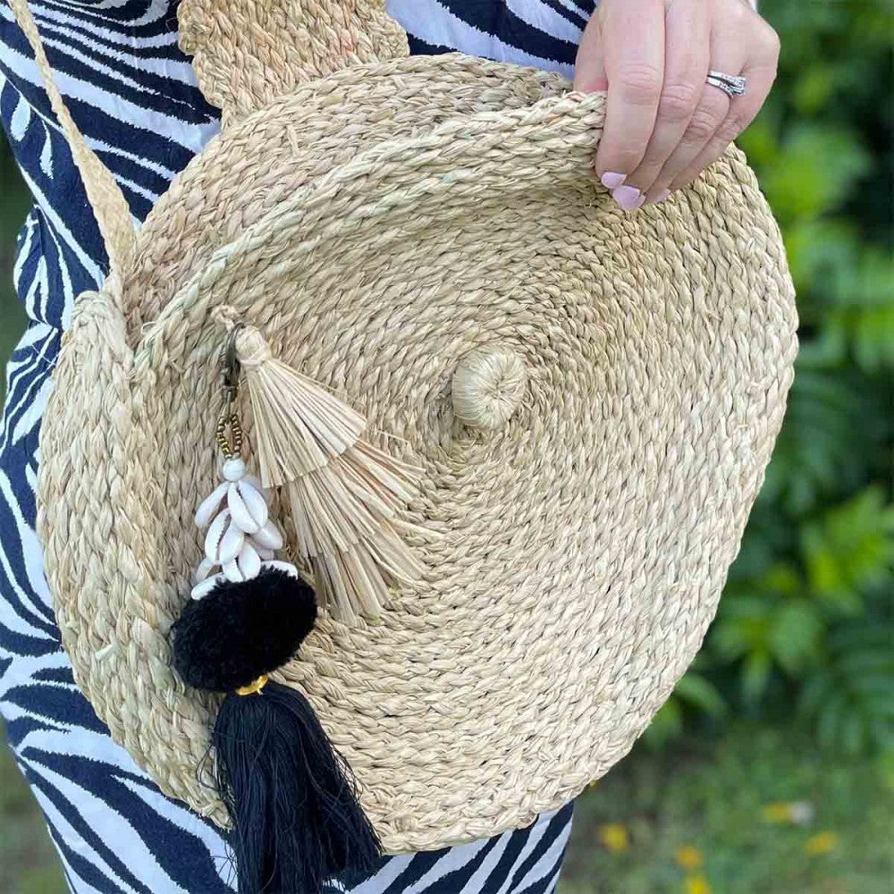 Boho Beach Bag with Charm – view 3