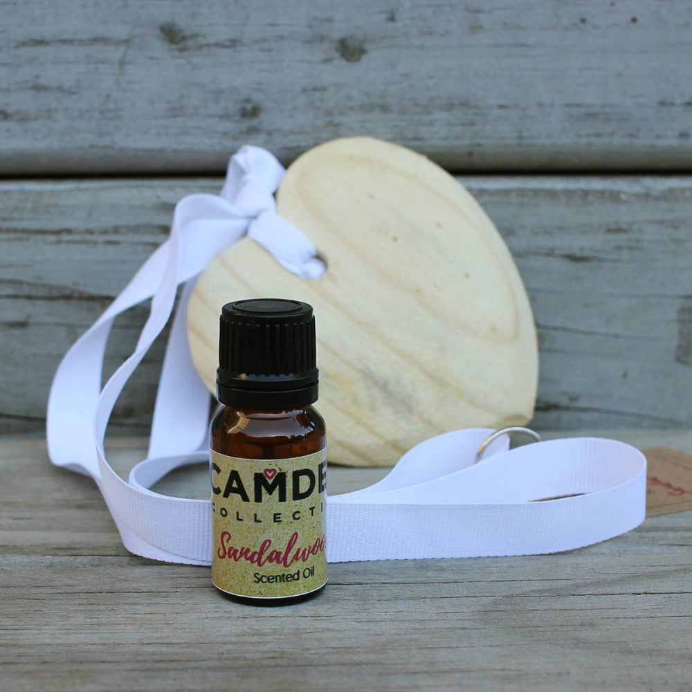 Scented Wooden Heart & Fragrance Oil – view 5
