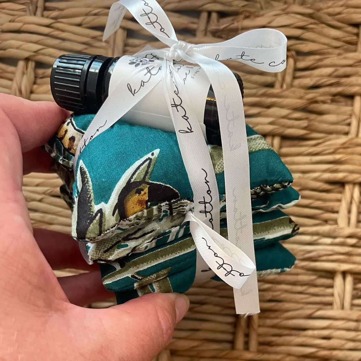 Scented Fabric Sachets – Rooibos, Aloe & Mint – view 6