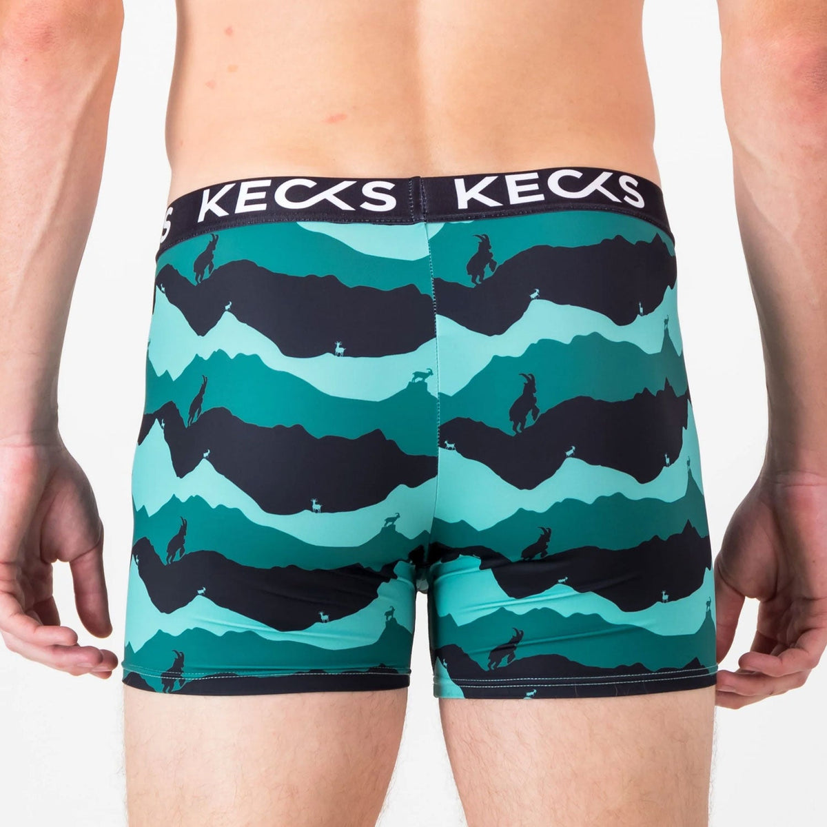 MENS KECKS – Green GOAT – view 3