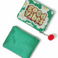 Beaded Coin Purse – GOOD VIBES