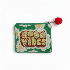 Beaded Coin Purse – GOOD VIBES – view 3