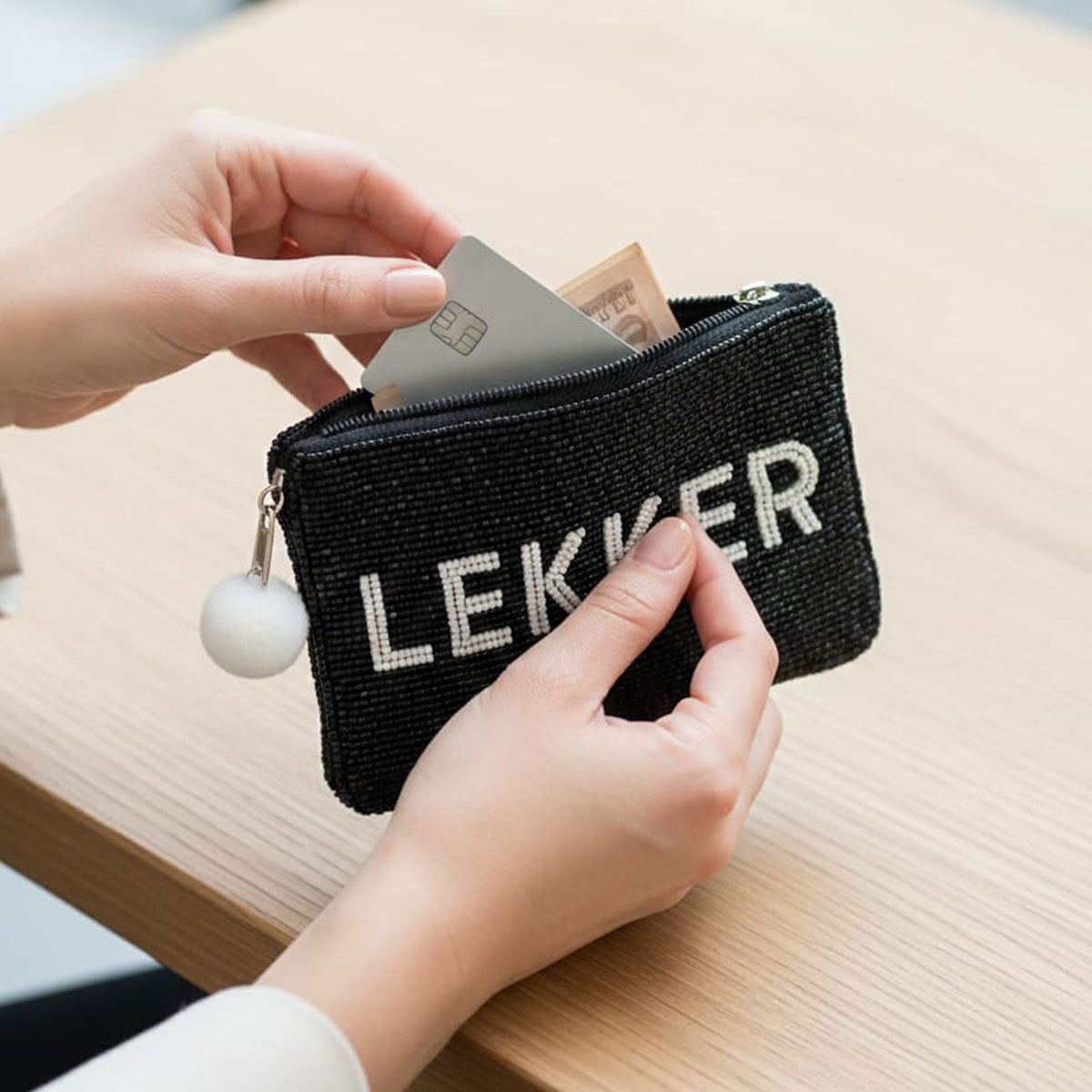 Beaded Coin Purse – LEKKER