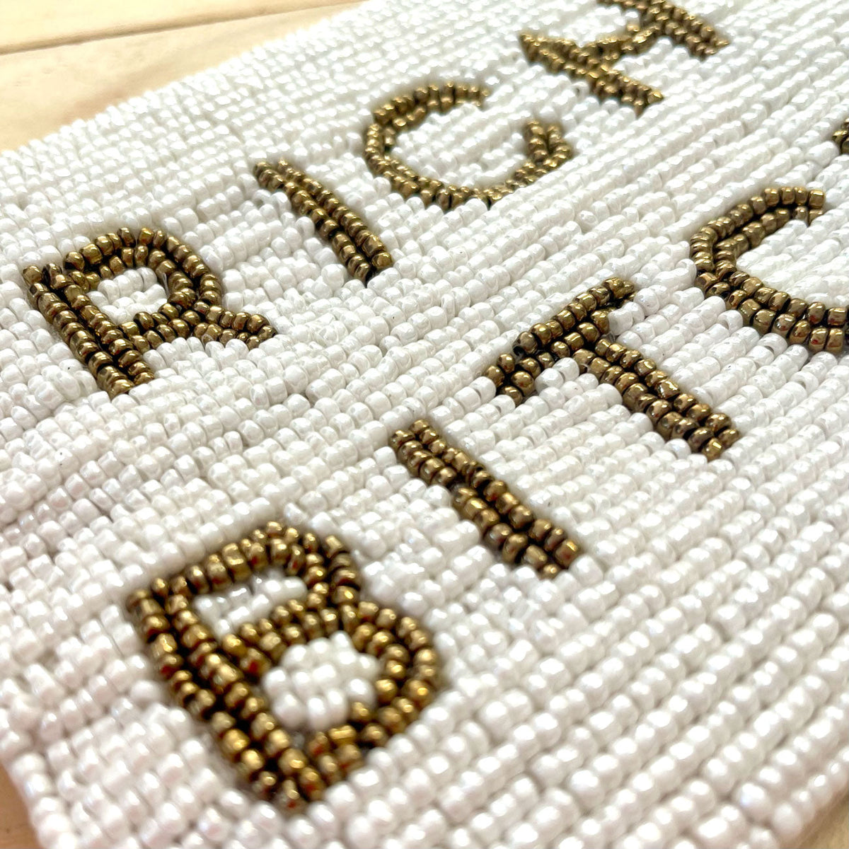 Beaded Coin Purse – RICH B!TCH – view 2
